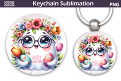 Ghost Easter Keychain | Easter Key Keychain Product Image 1