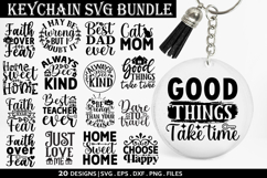 Keychain SVG Bundle - High Quality File Product Image 1