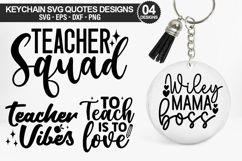 Keychain SVG Design - High Quality File Product Image 1