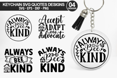 Keychain SVG Design - High Quality File Product Image 1