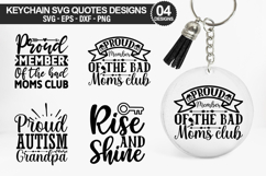 Keychain SVG Design - High Quality File Product Image 1