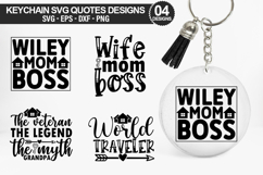 Keychain SVG Design - High Quality File Product Image 1