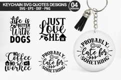 Keychain SVG Design - High Quality File Product Image 1