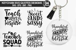 Keychain SVG Design - High Quality File Product Image 1