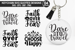 Keychain SVG Design - High Quality File Product Image 1