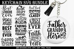 Keychain SVG Bundle - High Quality File Product Image 1