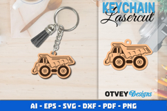 Keychain Tracktor Lasercut BUNDLES Product Image 6
