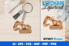 Keychain Tracktor Lasercut BUNDLES Product Image 7