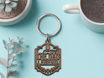 Fathers Day Laser Cut Bundle. Keychain Laser Cut. Dad SVG. Product Image 8