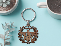 Fathers Day Laser Cut Bundle. Keychain Laser Cut. Dad SVG. Product Image 9
