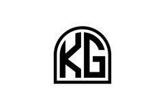 KG logo design Product Image 1