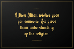 Khaleed | Blackletter Arabic Font Product Image 6