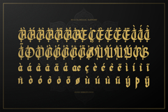 Khaleed | Blackletter Arabic Font Product Image 11
