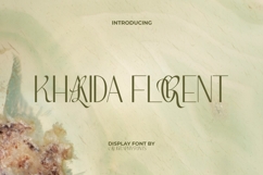 Khalida Florent Font Product Image 1