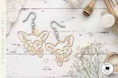 Chihuahua Dog Laser Cut Earrings | Dog Breed SVG Product Image 3
