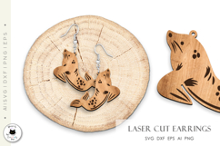 Animal Earrings Laser Cut Vol.2 | Laser Earrings SVG Product Image 2
