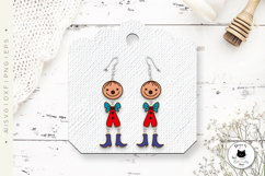Retro Nostalgia Toy Earrings | Vintage Laser Cut Puppet Product Image 2