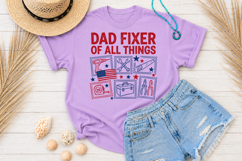 Dad Fixer Of All Things SVG, Funny Handyman Dad PNG Product Image 4