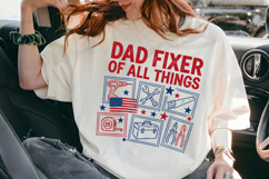 Dad Fixer Of All Things SVG, Funny Handyman Dad PNG Product Image 7
