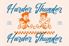 Kickballs United - Bold Calligraphy Product Image 15