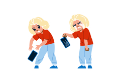 protection kid girl broken phone Product Image 1