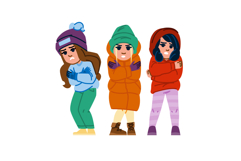 fear kid girl shiver Product Image 1