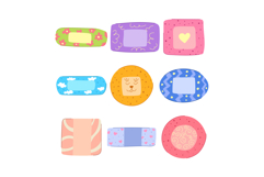 kid plaster set cartoon Product Image 1