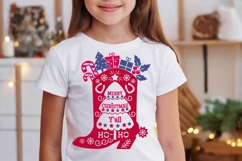 Cowboy Christmas SVG cut file Happy Merry Christmas Y&#039;all Product Image 5