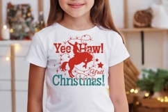 Cowboy Christmas Printable Cut file Western Holiday Yee Haw! Product Image 4