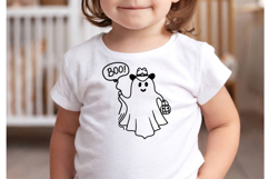 Boo Y&#039;all Halloween Cowboy clipart Cut file Pumpkin Ghost Product Image 4