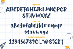 Kiddie Barra Authentic School Style Font Product Image 7