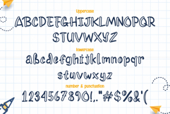 Kiddie Barra Authentic School Style Font Product Image 8