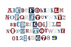 Kidnap Patriot Color Font Product Image 7
