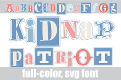 Kidnap Patriot Too Color Font Product Image 1