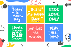 Kido Hand | Decorative Kids Handwritten Webfont for Fun idea Product Image 8