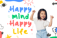 Kido Hand | Decorative Kids Handwritten Webfont for Fun idea Product Image 2