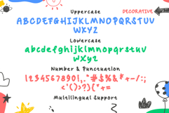 Kido Hand | Decorative Kids Handwritten Webfont for Fun idea Product Image 5