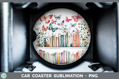 GorgeousKids 01 Bookshelf Car Coaster design.