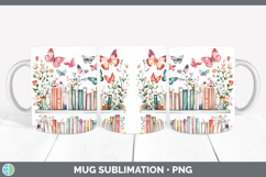 GorgeousKids 01 Bookshelf Mug Wrap design.