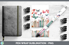 GorgeousKids 01 Bookshelf Pen Wrap design.