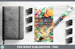 GorgeousKids 01 Bookshelf Pen Wrap design.