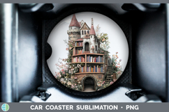 GorgeousKids 01 Bookshelf Car Coaster design.