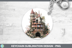 GorgeousKids 01 Bookshelf Keychain design.