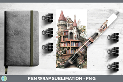 GorgeousKids 01 Bookshelf Pen Wrap design.