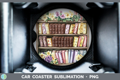 GorgeousKids 01 Bookshelf Car Coaster design.