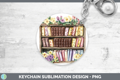 GorgeousKids 01 Bookshelf Keychain design.