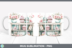 GorgeousKids 01 Bookshelf Mug Wrap design.
