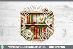 GorgeousKids 01 Bookshelf Wind Spinner design.
