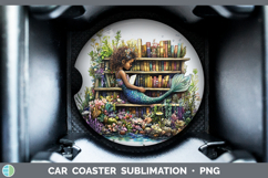 GorgeousKids 01 Bookshelf Car Coaster design.