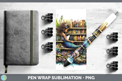 GorgeousKids 01 Bookshelf Pen Wrap design.